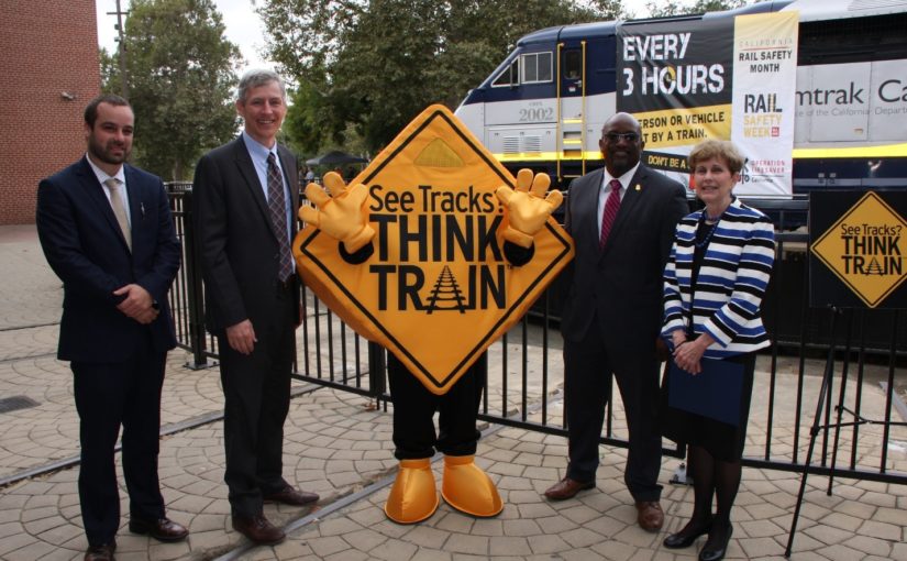 Capitol Corridor Helps Kick Off California Rail Safety Month