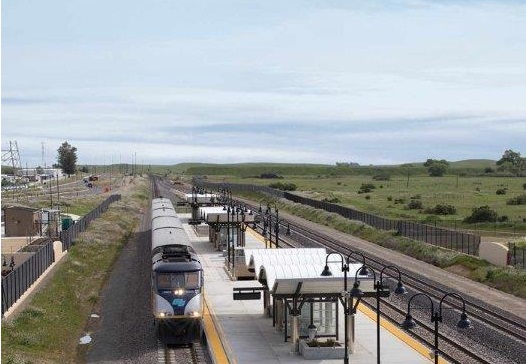 Capitol Corridor train at Fairfield