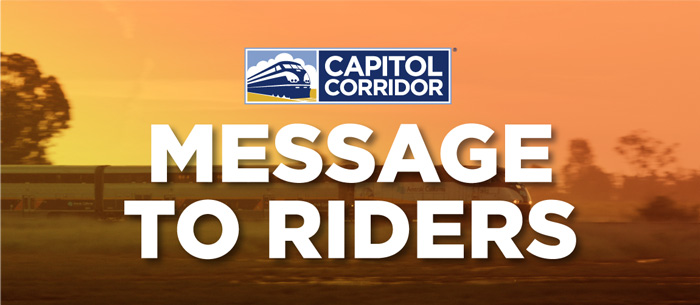 Message to Riders: January 2024