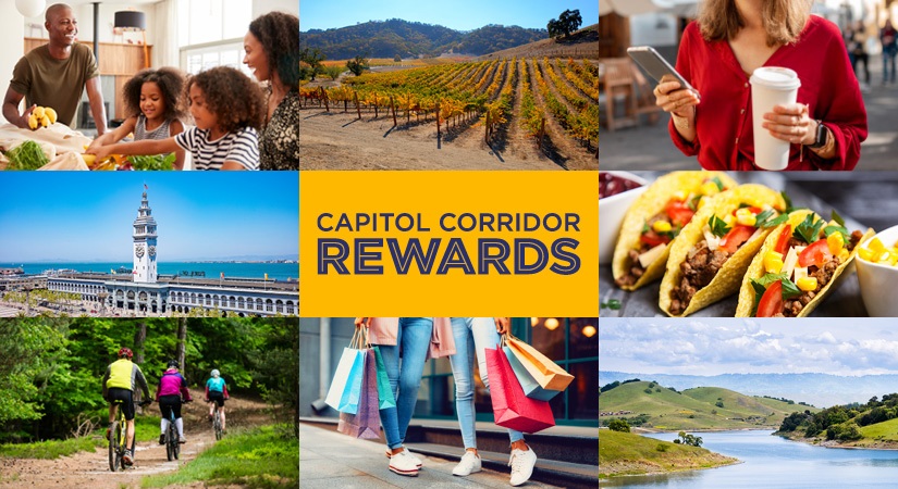 Capitol Corridor Launches Local Rewards Program 