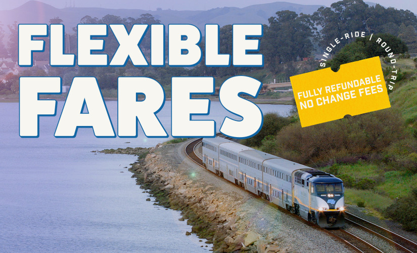 Flexible Travel with Capitol Corridor