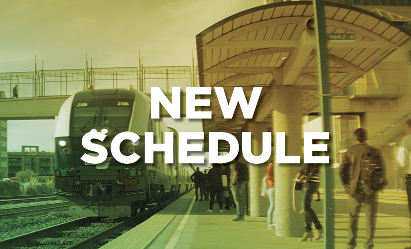 Temporary Reduced Train Schedule Effective August 15, 2022