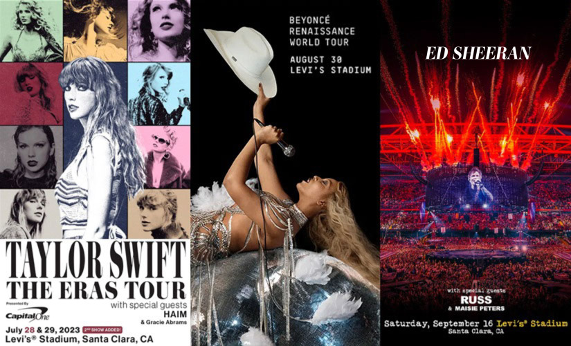 Take the Capitol Corridor to see Taylor Swift, Beyoncé, and Ed Sheeran at Levi’s® Stadium 2023!