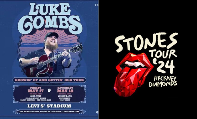 TAKE CAPITOL CORRIDOR TO SEE LUKE COMBS AND ROLLING STONES AT LEVI’S® STADIUM 2024!