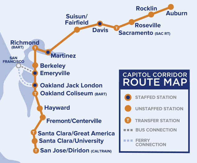 Image of the route map