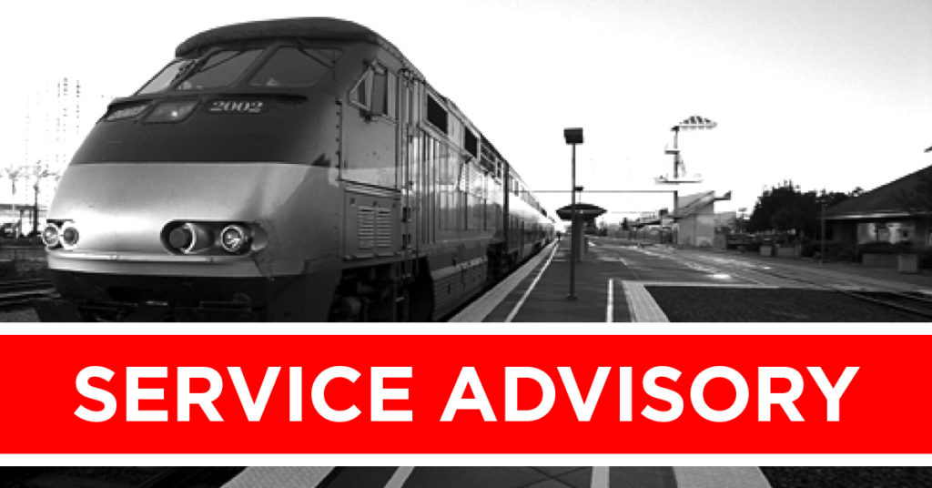 Train Service Advisory