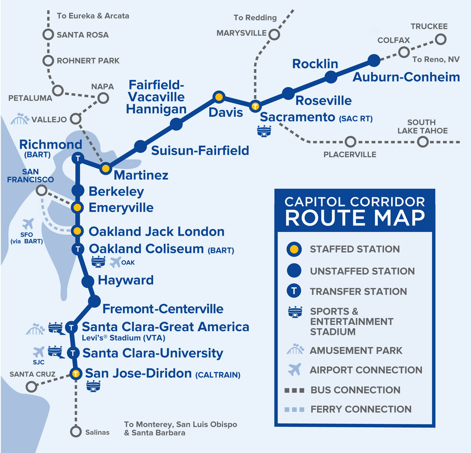 XpressWest California Nevada High Speed Corridors map « Inhabitat