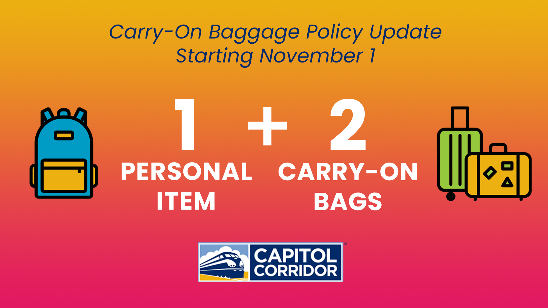 Luggage Policy & Guidelines